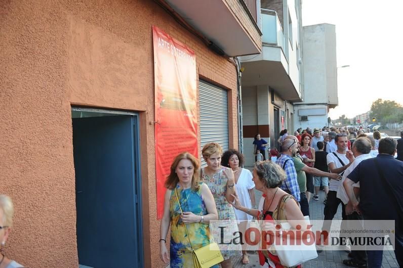 Inauguración de la exposición 'Arte soterrado'