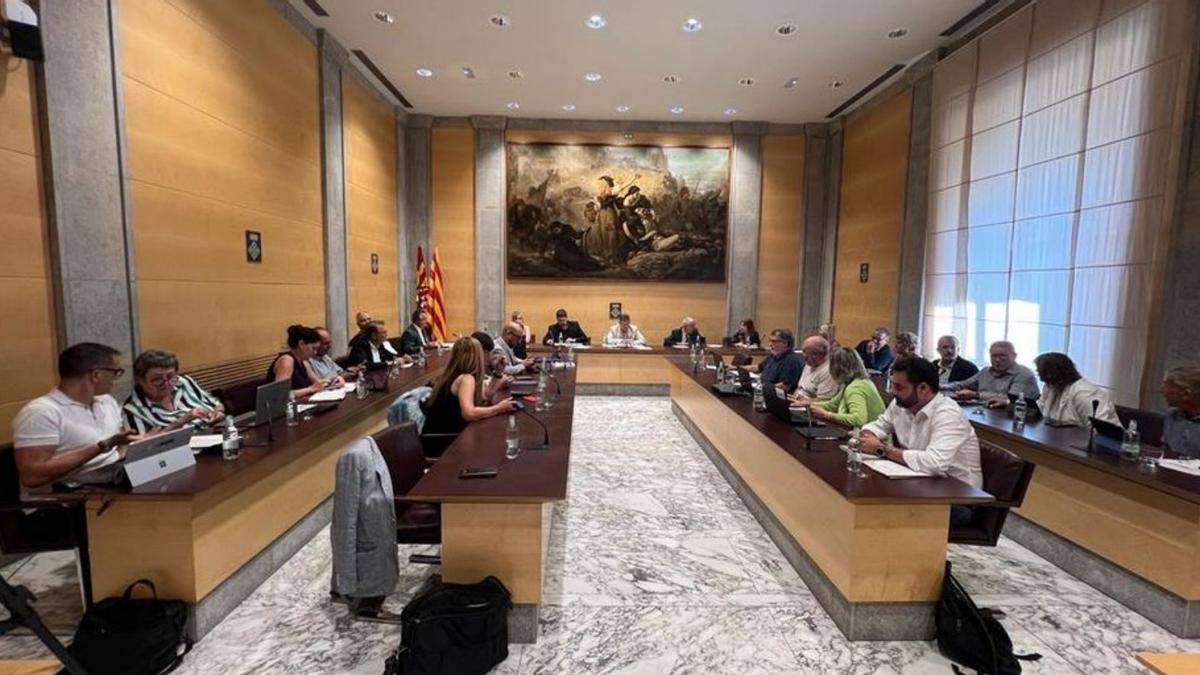 El ple la Diputació va
aprovar l’ús del gir
postal per pagar tributs | DIPUTACIÓ DE GIRONA