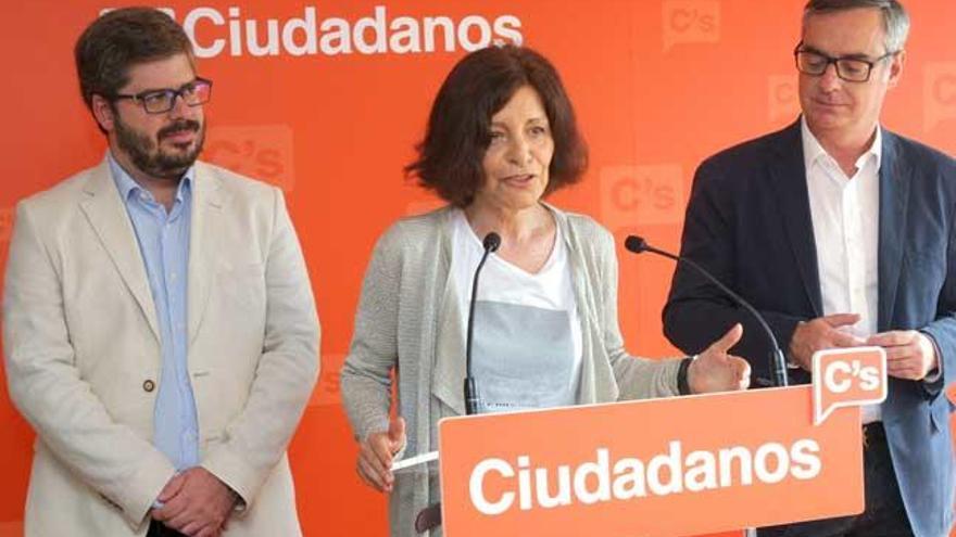 Cristina Losada, de Ciudadanos, hoy // X.Álvarez