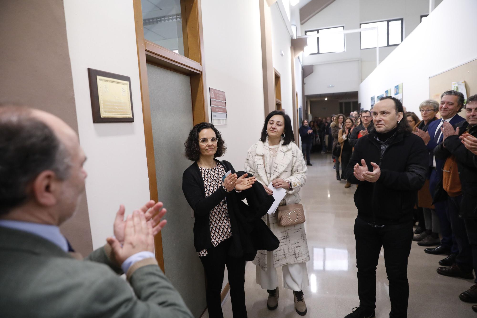 En imágenes: Homenaje al catedrático Paolo Priore en la Escuela Politécnica de Ingeniería de Gijón