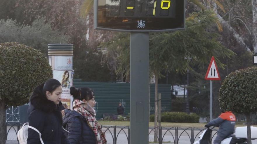 Córdoba registra la temperatura más baja del invierno con -3,1 grados