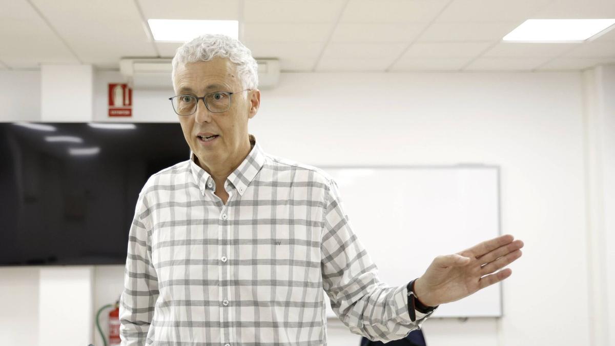 Rueda de prensa de Iván Area, presidente de la Comisión Interuniversitaria de Galicia.