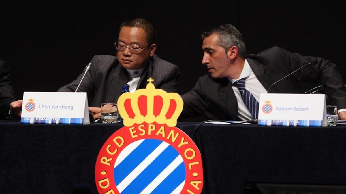 Chen quiere que el Espanyol siga creciendo económica y deportivamente