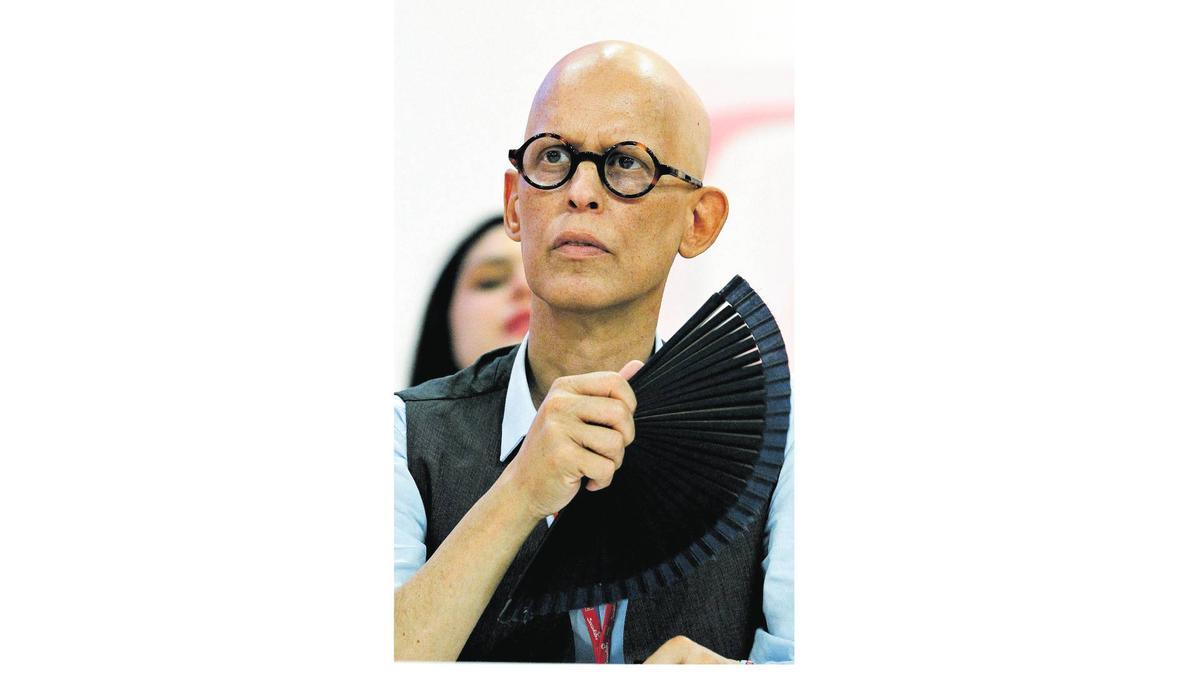 El activista y político canario Pedro Zerolo, ya enfermo, en una reunión del Comité Ejecutivo del PSOE celebrada en 2014, un año antes de su muerte.
