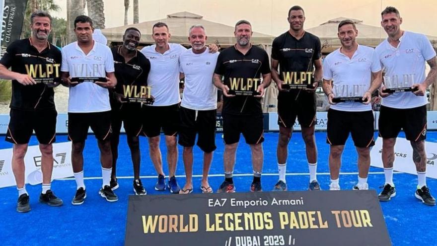 El World Legends Padel Tour hará su segunda parada en julio en Ibiza