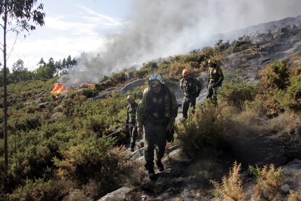 Incendio en Silleda