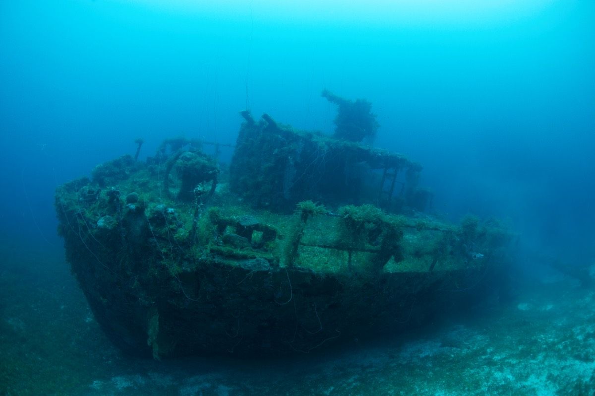 Los barcos hundidos de la Segunda Guerra Mundial que hay en Micronesia