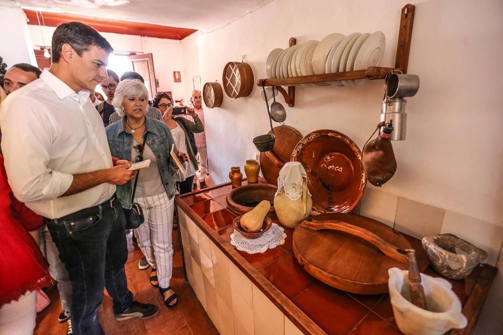 Visita de Pedro Sánchez a Orihuela