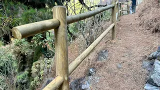 Reabren el sendero entre Las Nieves y El Electrón