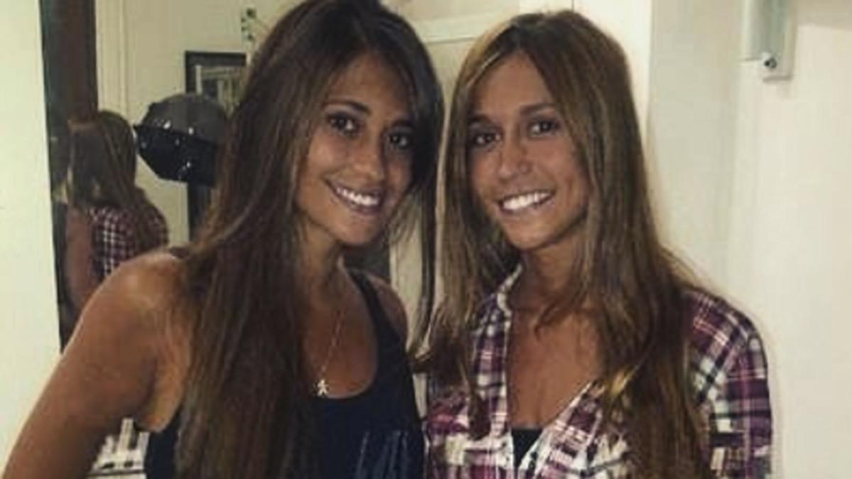 Carla celebró el naciemiento del tercer hijo de su hermana Antonella