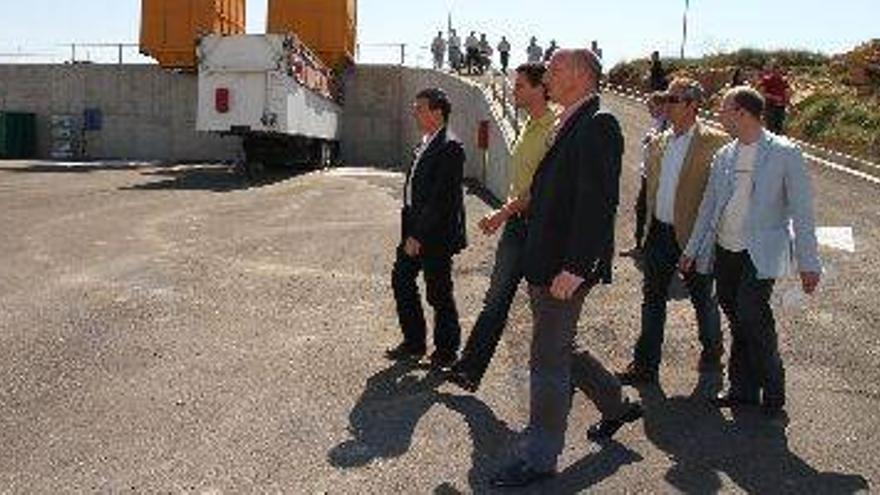 La Diputación optimiza la gestión de residuos con la inauguración de la Planta de Transferencia de Vilafranca del Cid