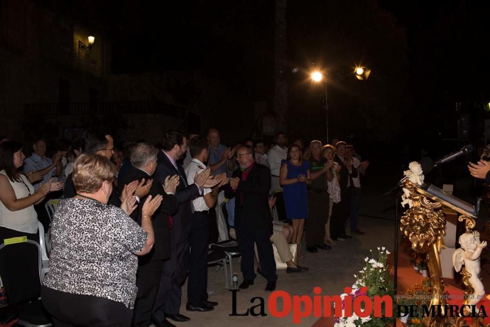 Pregón de las Fiestas de Calasparra a cargo de Mar