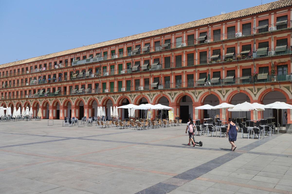 La plaza de la Corredera, en una imagen de archivo.