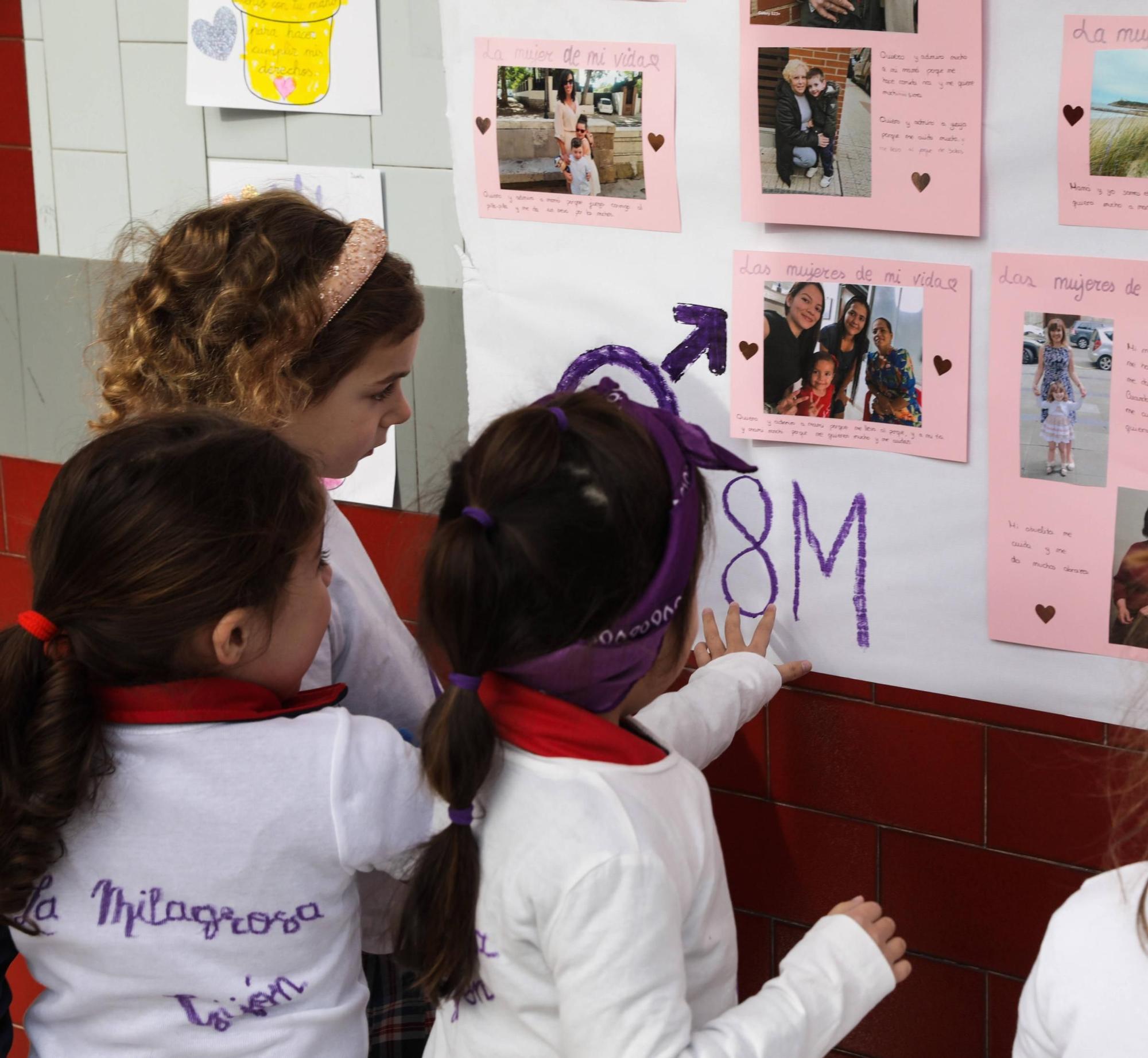 Los centros educativos celebran el Día de la Mujer (en imágenes)