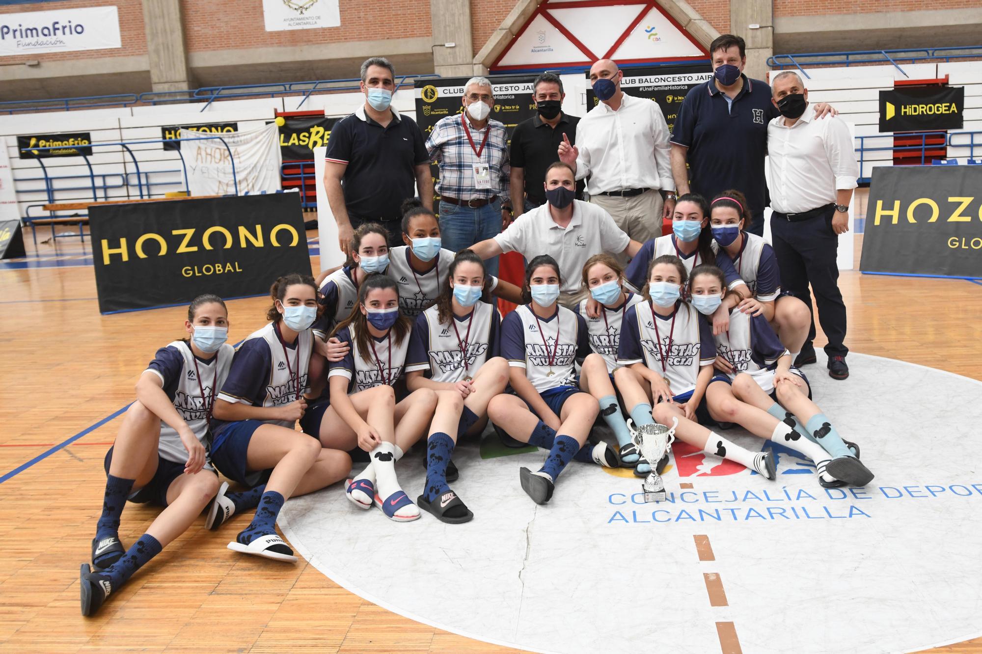 Final de baloncesto junior femenino