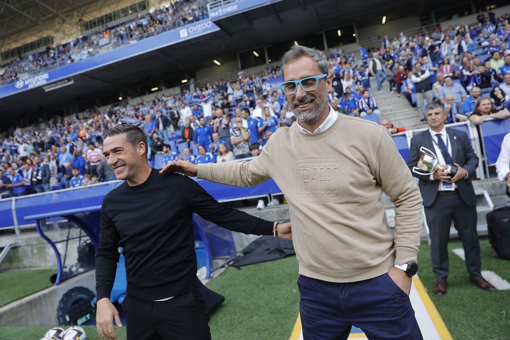 Las imágenes del partido Real Oviedo - FC Cartagena