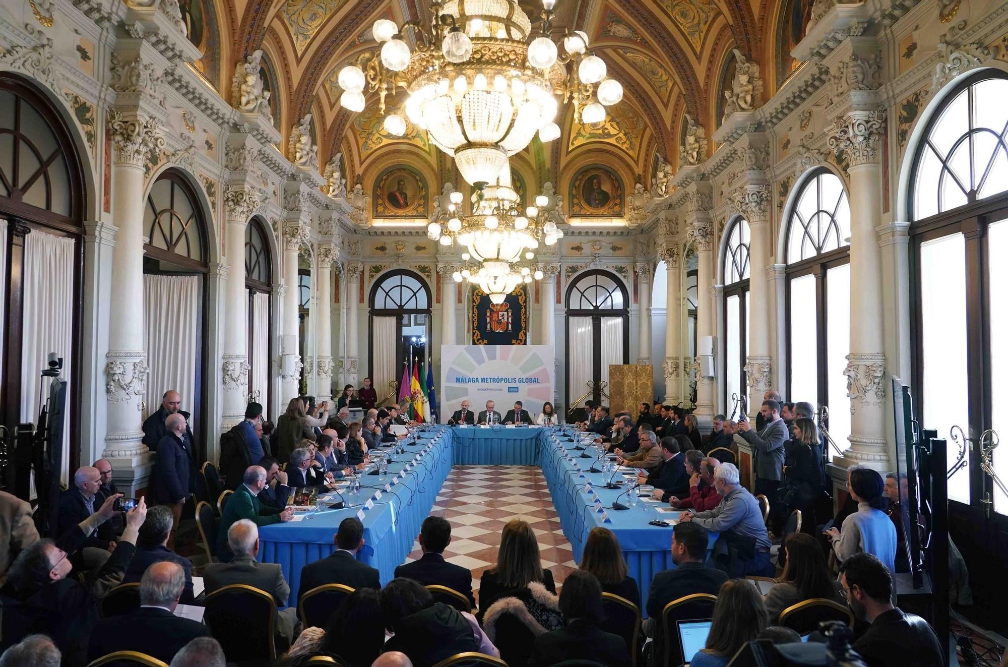 Foro Málaga Metrópolis Global, organizado por la Fundación Ciedes.