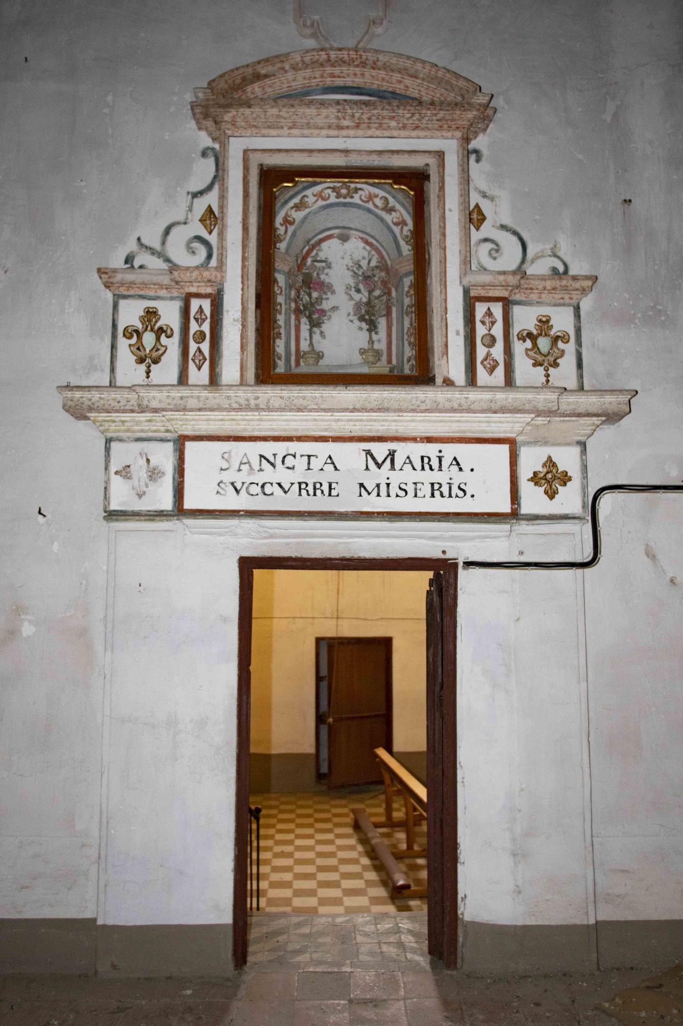 El dormitorio de Santa Clara en Xàtiva, el más grande de un convento en el siglo XVII