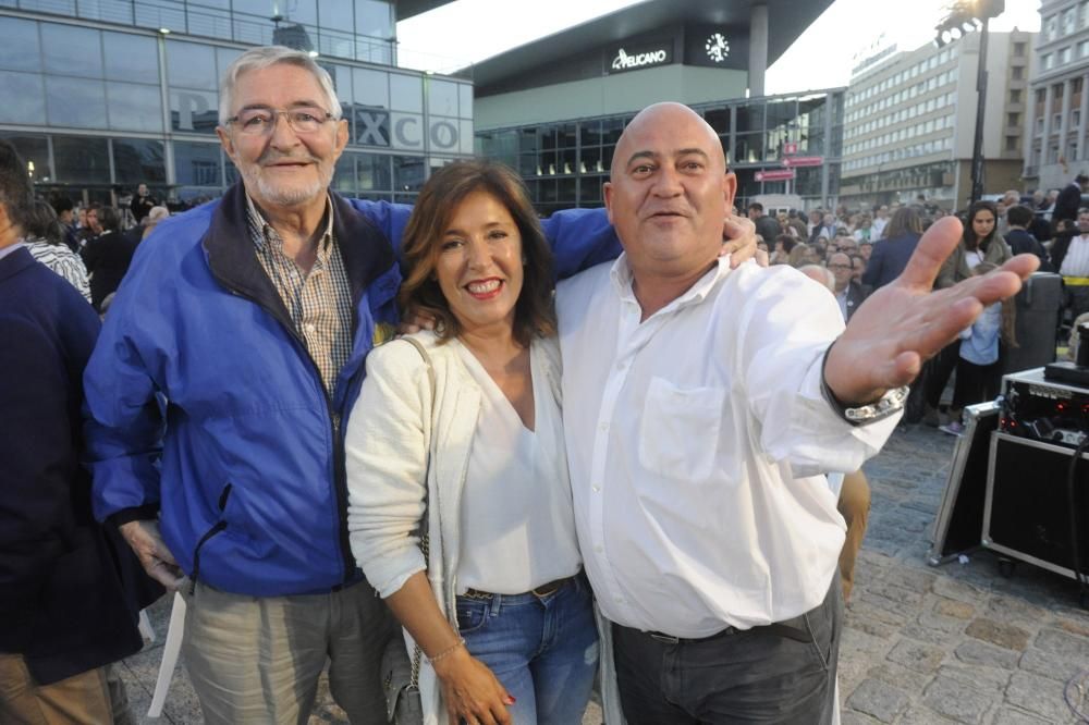 Feijóo, en el mitin del PP en A Coruña