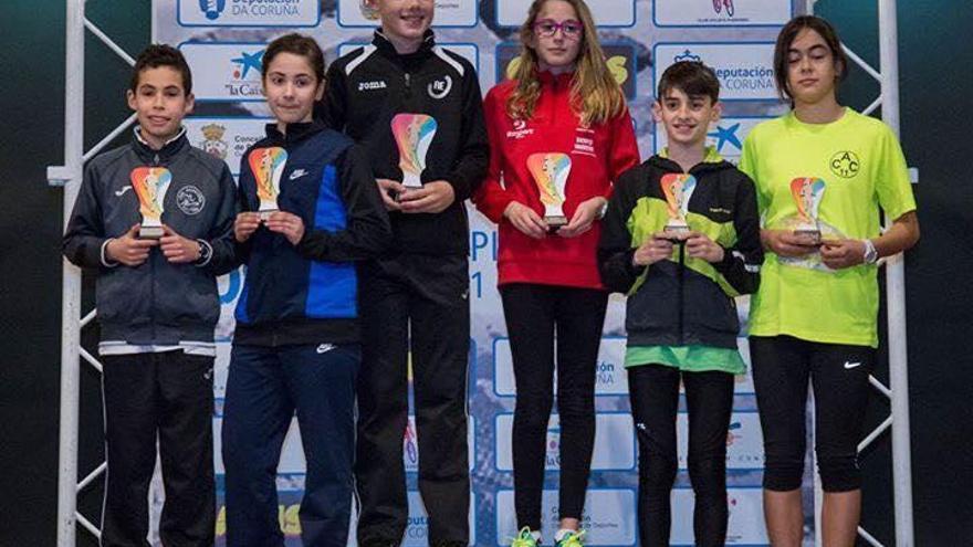 Sergio Prieto venció dentro de la categoría infantil.