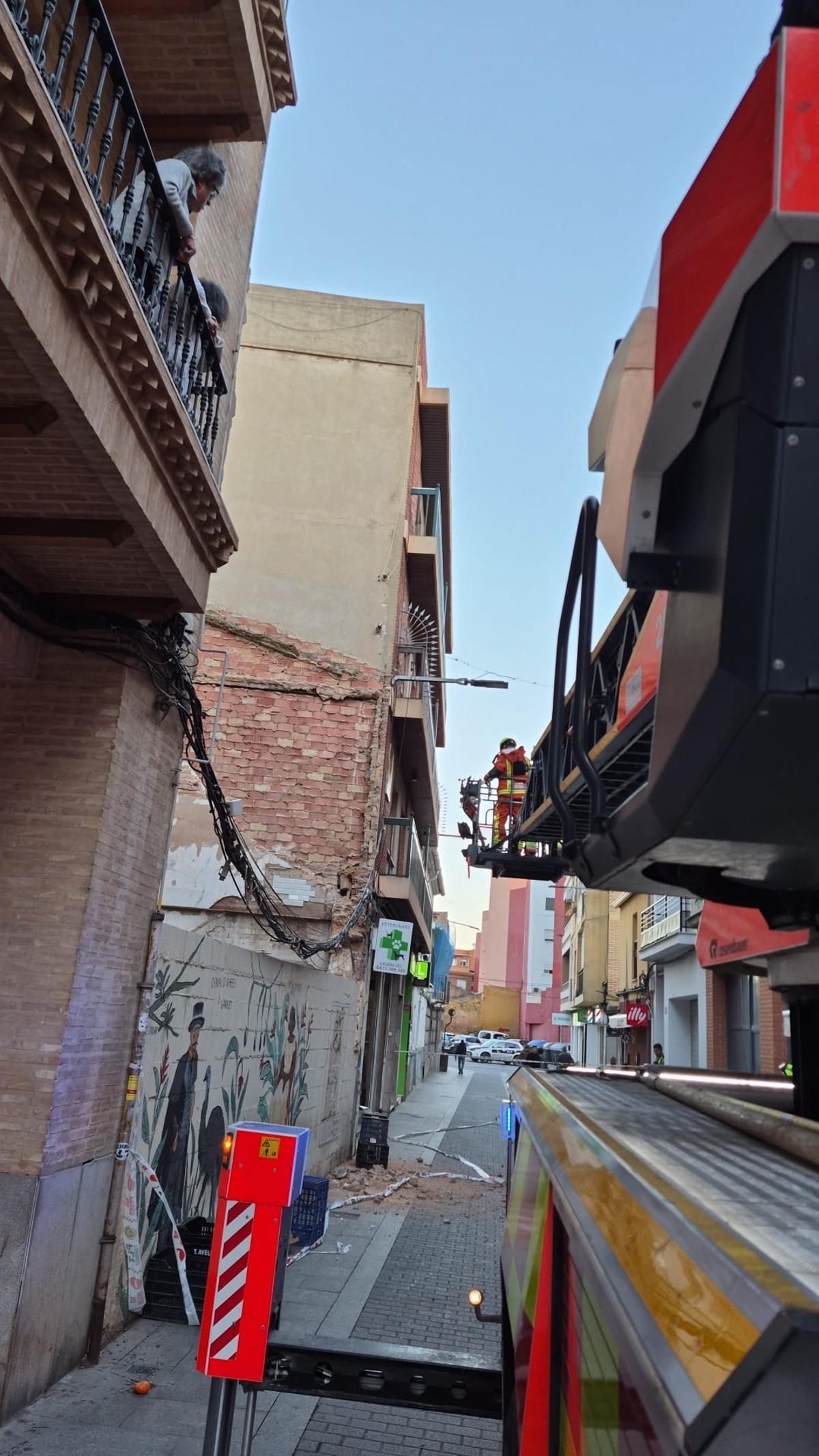 Incidencias por el viento.