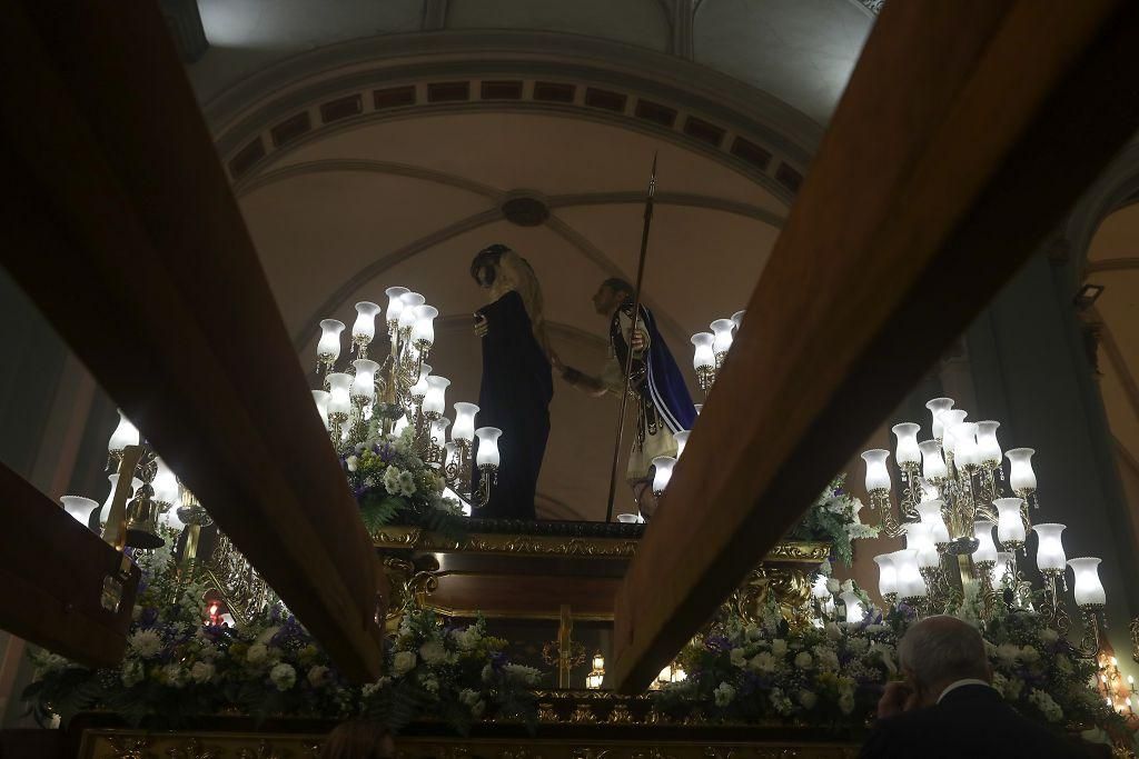 Procesión del Santo Entierro este Viernes Santo en Cartagena, en imágenes