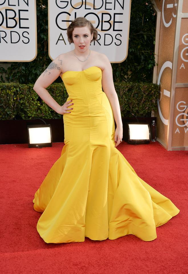 El talento no entiende de curvas: Lena Dunham