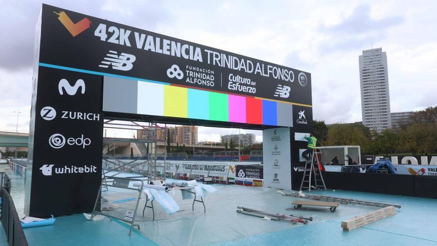 Últimos preparativos para el Maratón Valencia Trinidad Alfonso 2022