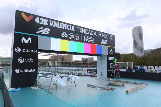 Últimos preparativos para el Maratón Valencia Trinidad Alfonso 2022