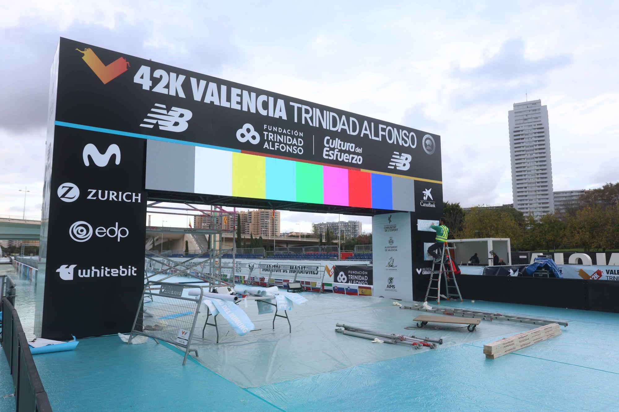 Preparativos para el Maratón Valencia Trinidad Alfonso 2022