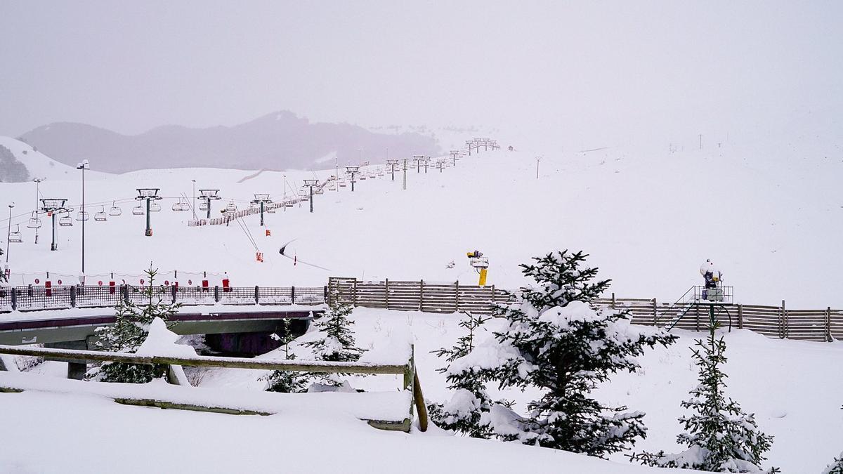 La estación de Formigal este miércoles