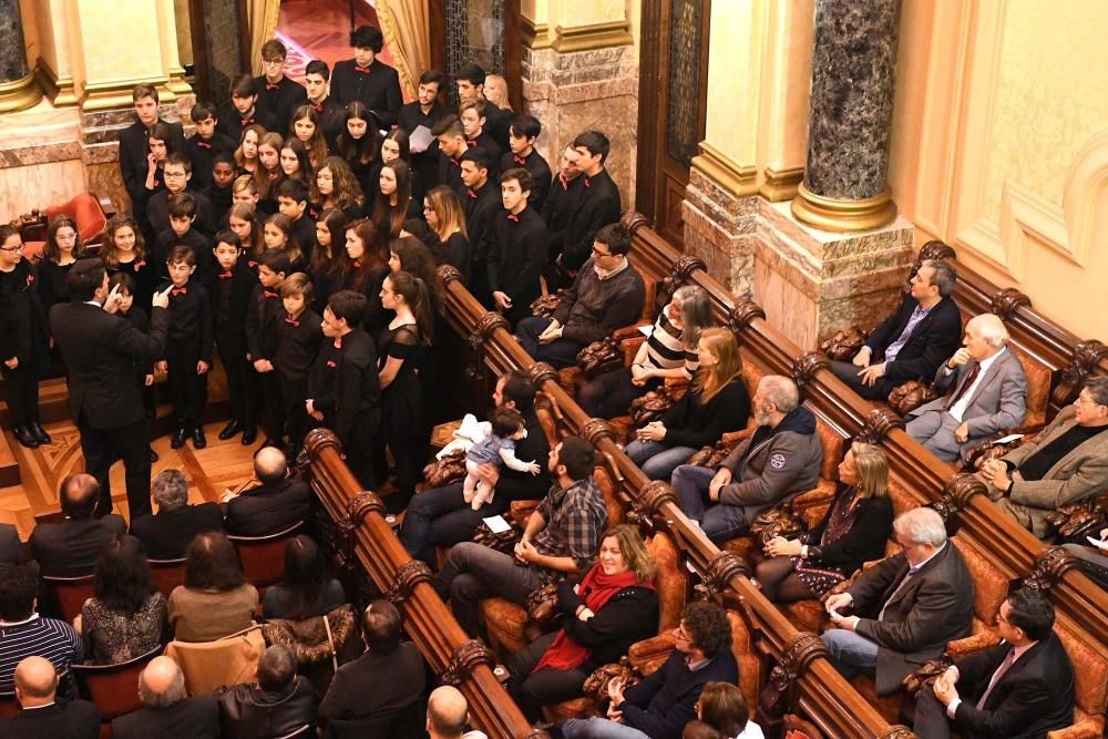 Recepción de Navidad en el Ayuntamiento