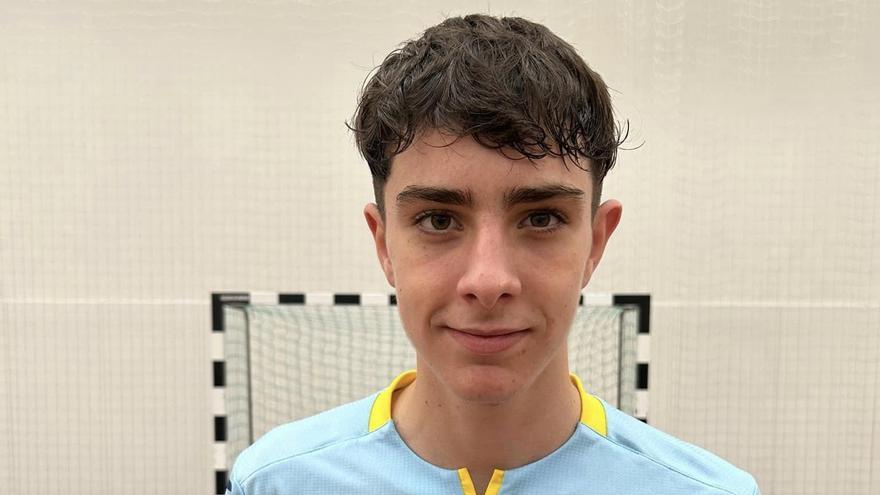 Pablo Ríos debuta con la selección española Sub-15