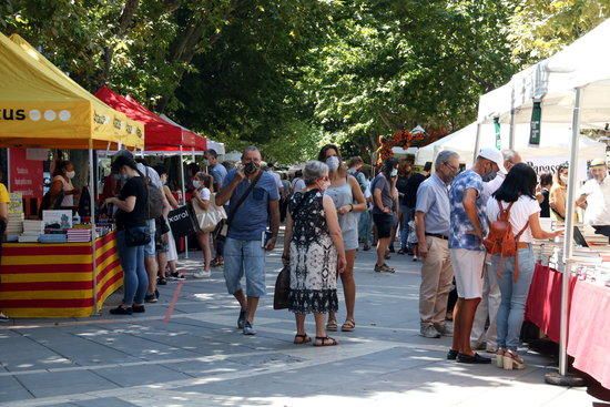 El Sant Jordi d'estiu a Manresa.