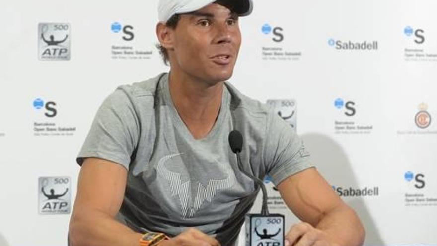 Rafa Nadal és, un cop més, el màxim favorit per guanyar a Barcelona