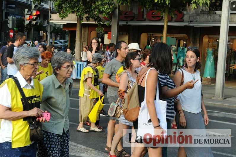 Más de cien voces piden en Murcia "acoger refugiados ya"