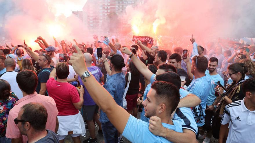 La fiesta del celtismo retumba en Balaídos: así sonó el himno del centenario.