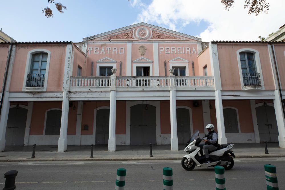 Así están las obras del Teatro Pereira