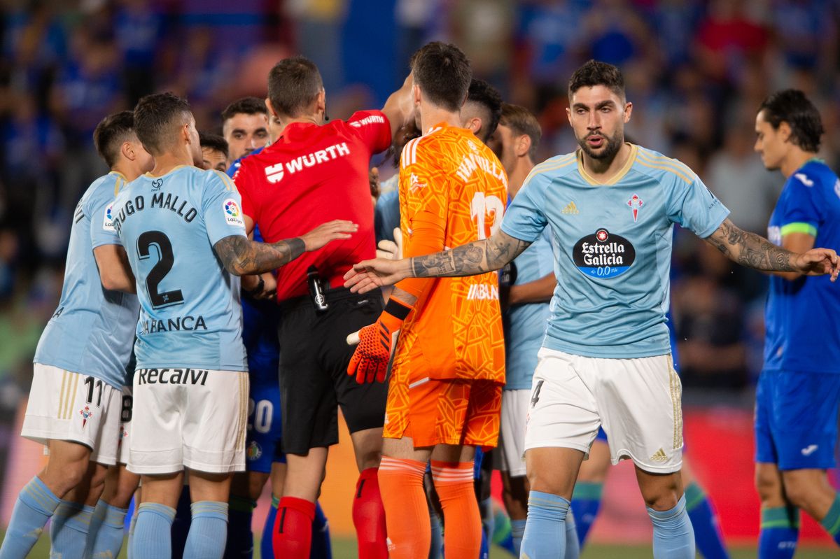 Las imágenes del Getafe - Celta