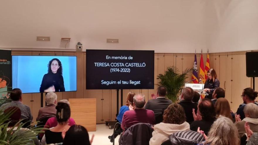 Voluntarios de Balears recuerdan a Teresa Costa