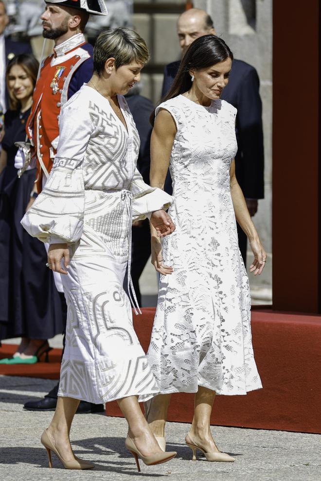La reina Letizia y la Primera Dama de Colombia