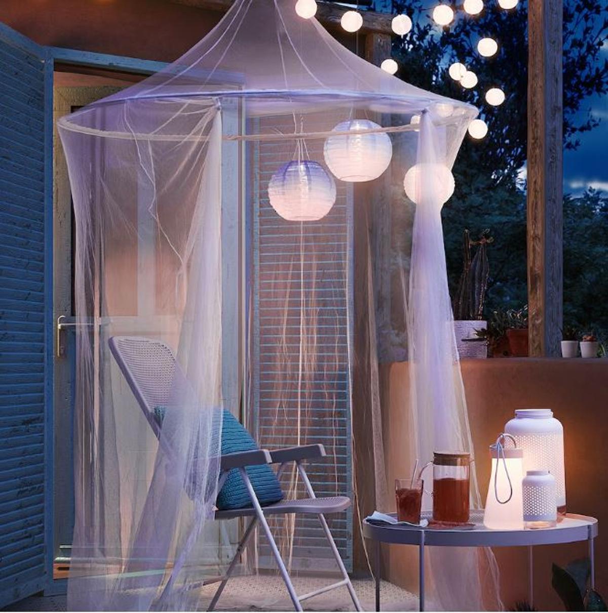 La mosquitera Solig de Ikea es perfecta