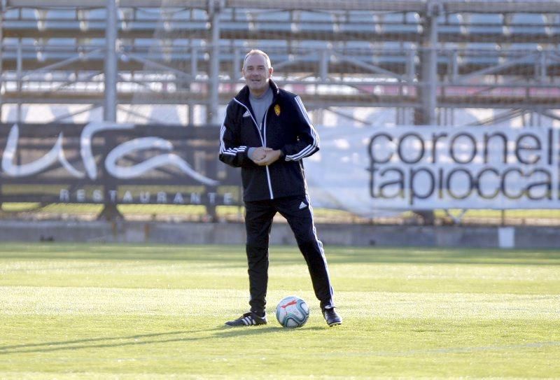 Entrenamiento del Real Zaragoza del 29 de octubre