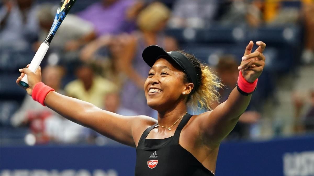 jmexposito44929926 naomi osaka of japan celebrates her victory over madison key180907190326 jmexposito44929926 naomi osaka of japan celebrates her victory over madison key180907190326