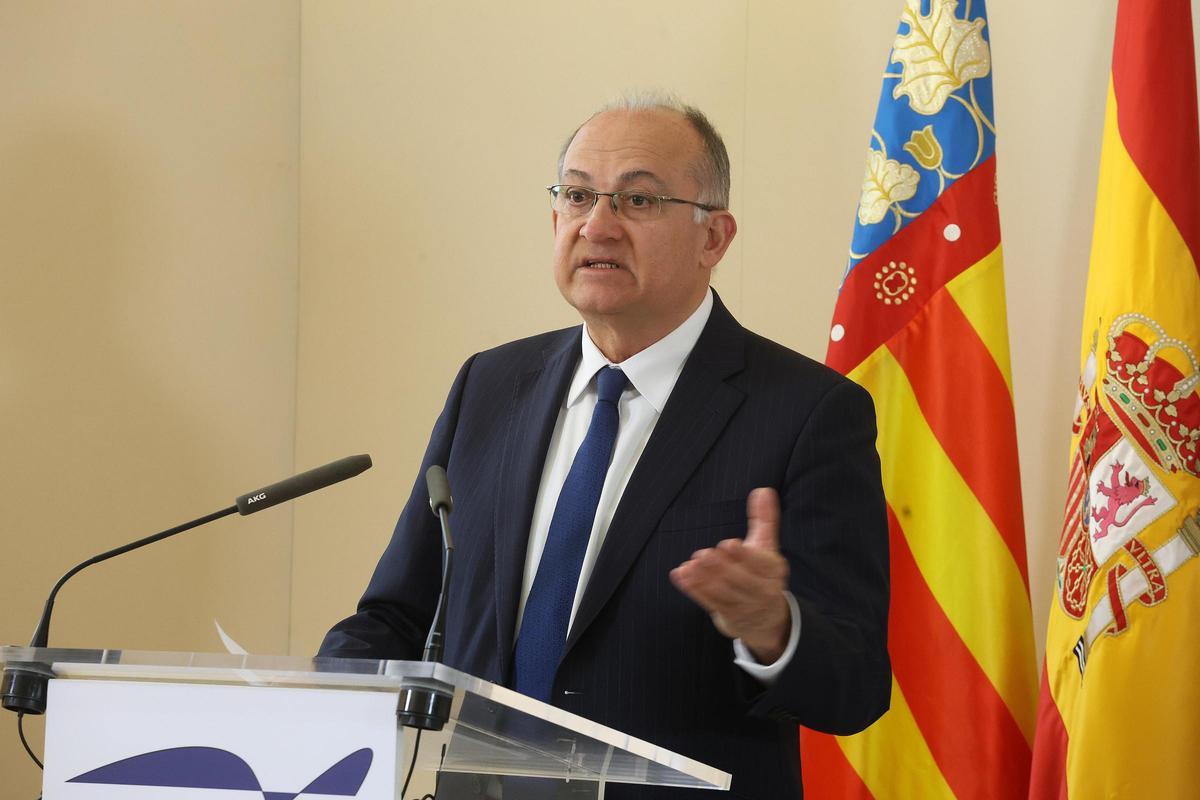 Joan Calabuig, presidente del Puerto de València, en una imagen reciente.
