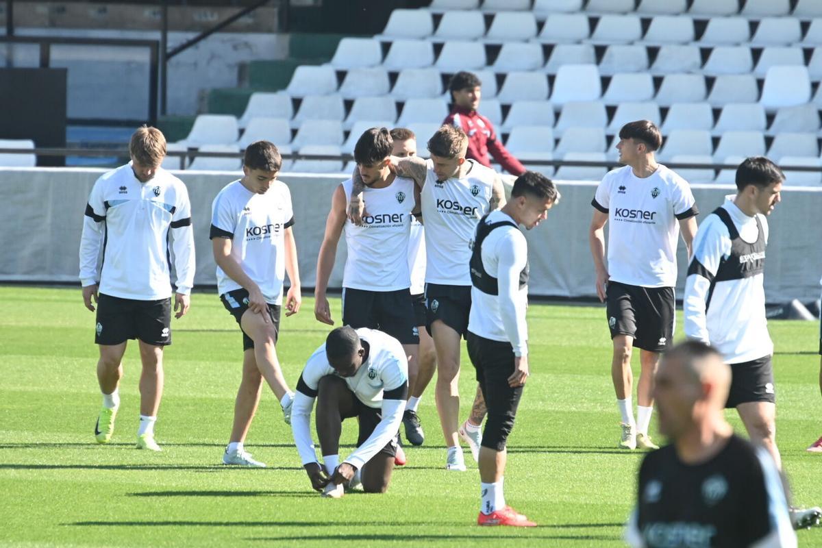 Entrenamiento del CD Castellón