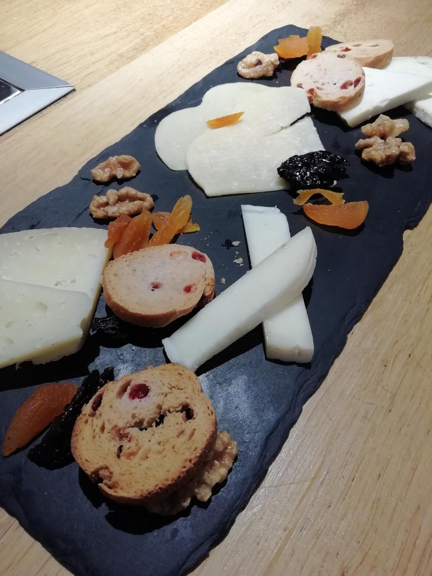 Tabla de queso de Teruel