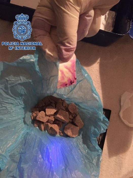 Interceptada una red de tráfico de drogas entre Canaria y Galicia