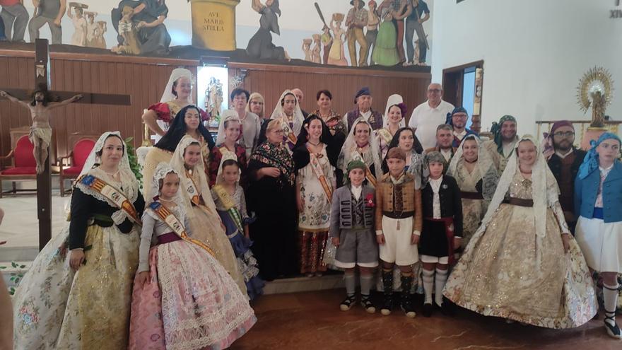 Sagunt rindió homenaje a la Pilarica