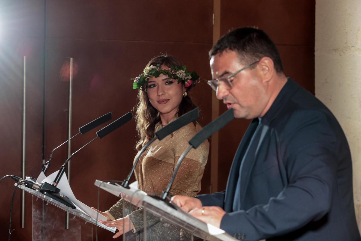Lectura de Don Juan Tenorio XIII en el Claustro histórco de la Concatedral de San Nicolás